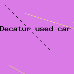 decatur used car sales
