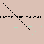 hertz car rental canada
