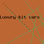electric kit cars
