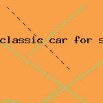 classic car for sale