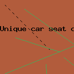 unique car seat covers
