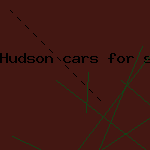 hudson cars for sale
