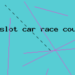 slot car race course